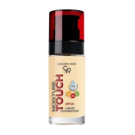 کرمپودر مدل تاچ گلدن رز GOLDEN ROSE