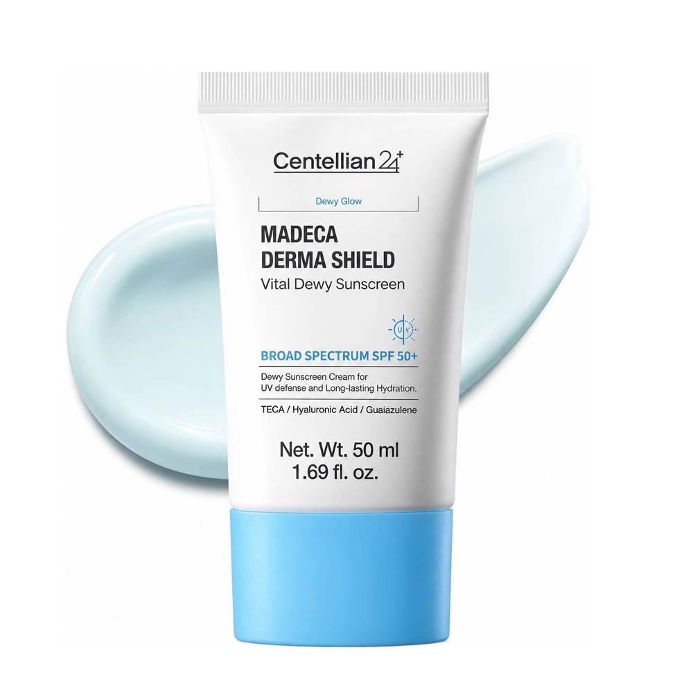 ضد آفتاب مرطوب کننده مدل Deca Derma Shield Vital Dewy سنتلین 24 / Centellian24