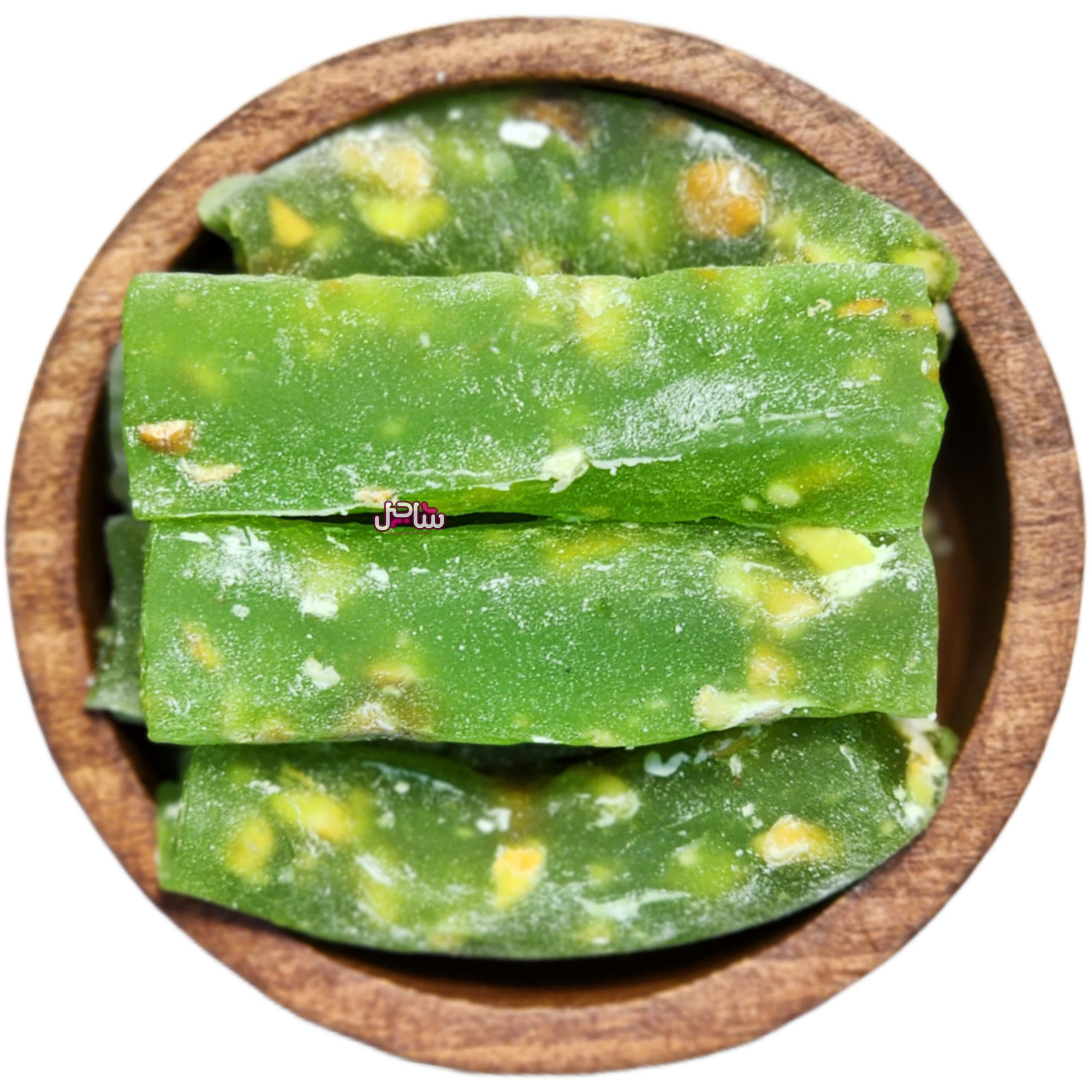 لوکوم لقمه ای سیب