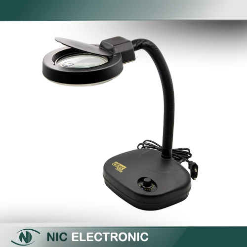 چراغ کار ذره بین دار (ذره بین رومیزی-لوپ) Dtec 308