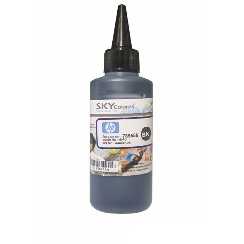 جوهر 100ml اسکای مشکی اچ پی Sky 100ml ink Black HP