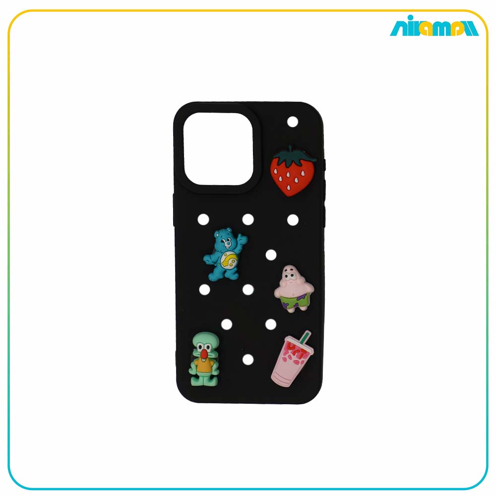 کاور سیلیکونی ژله ای طرح عروسکی مناسب برای گوشی Iphone 12 promax
