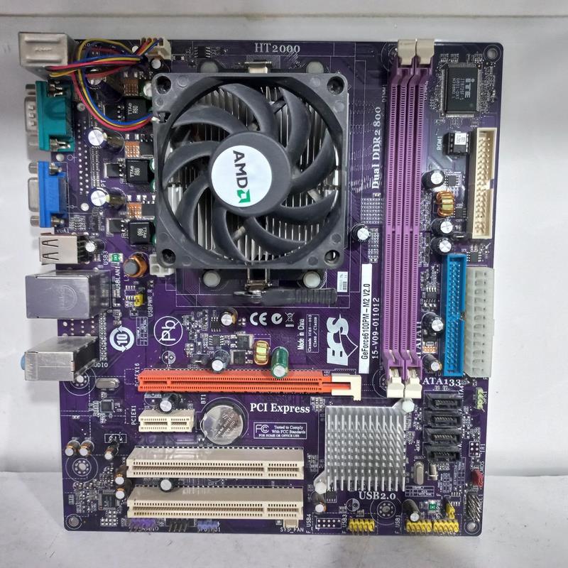 باندل مادربرد DDR2 الایت مدل Geforce 6100PM-M2-V20