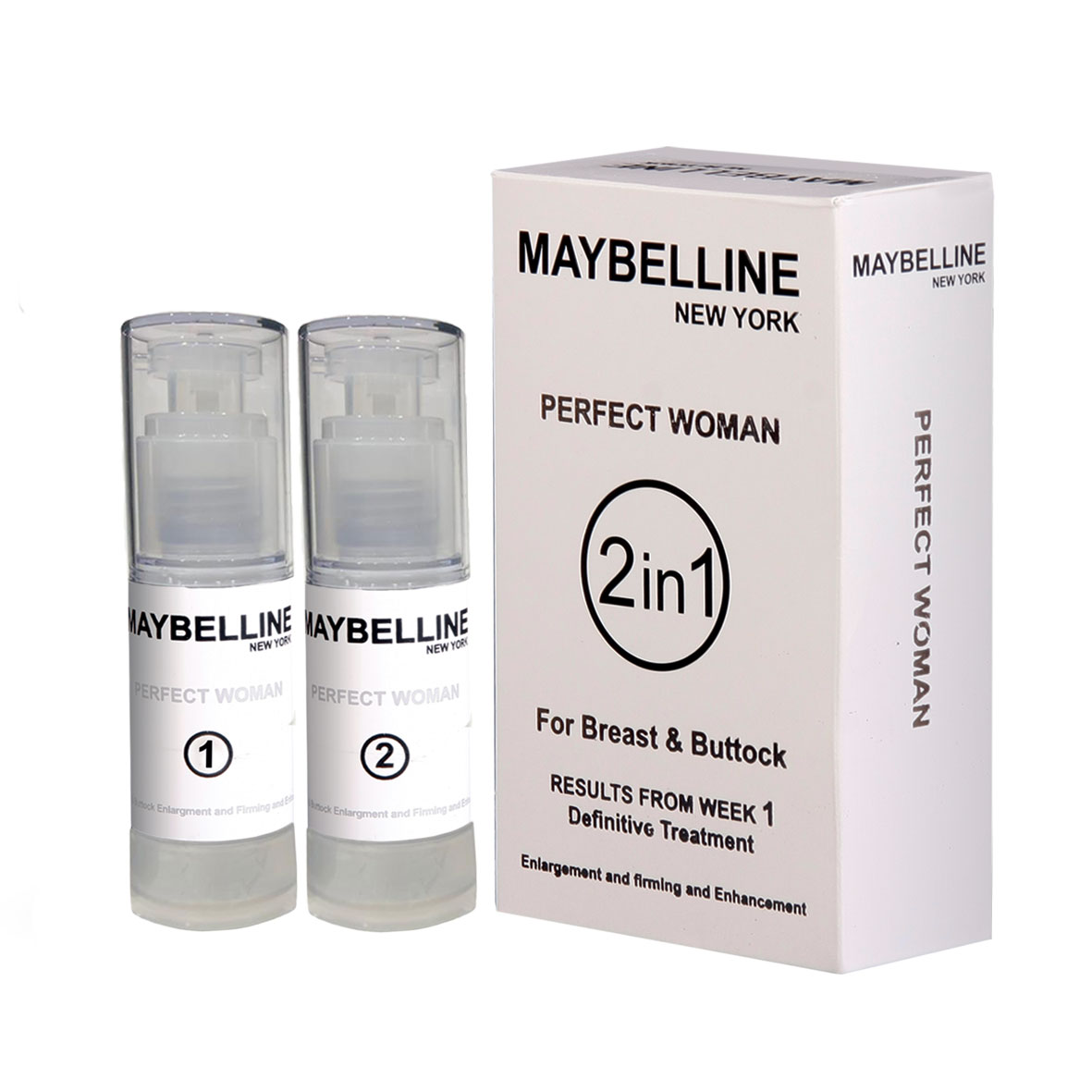 کرم حجم دهنده سینه و باسن میبلین آمریکا - MAYBELLINE