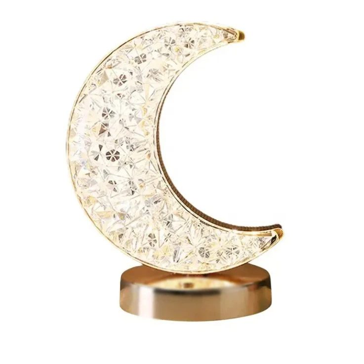 شب خواب استیل لمسی طرح ماه کریستالی