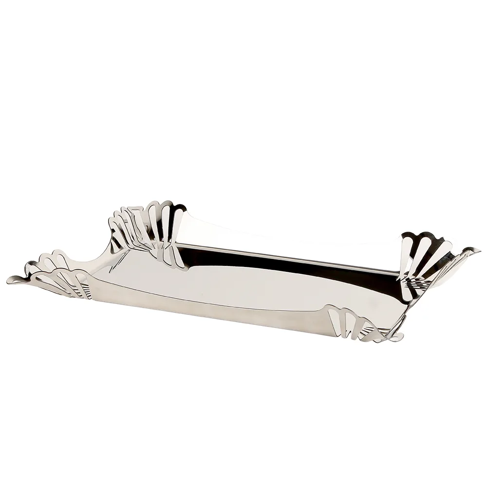 شیرینی خوری کروم 4 گل براق مدل 9181 - SOLE