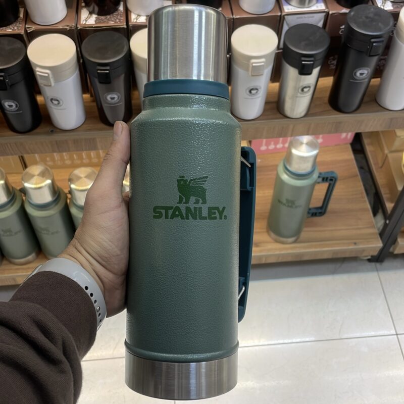 فلاسک استنلی سبز ارتشی 1100 میل کلاسیک | STANLEY CLASSIC 1.1L