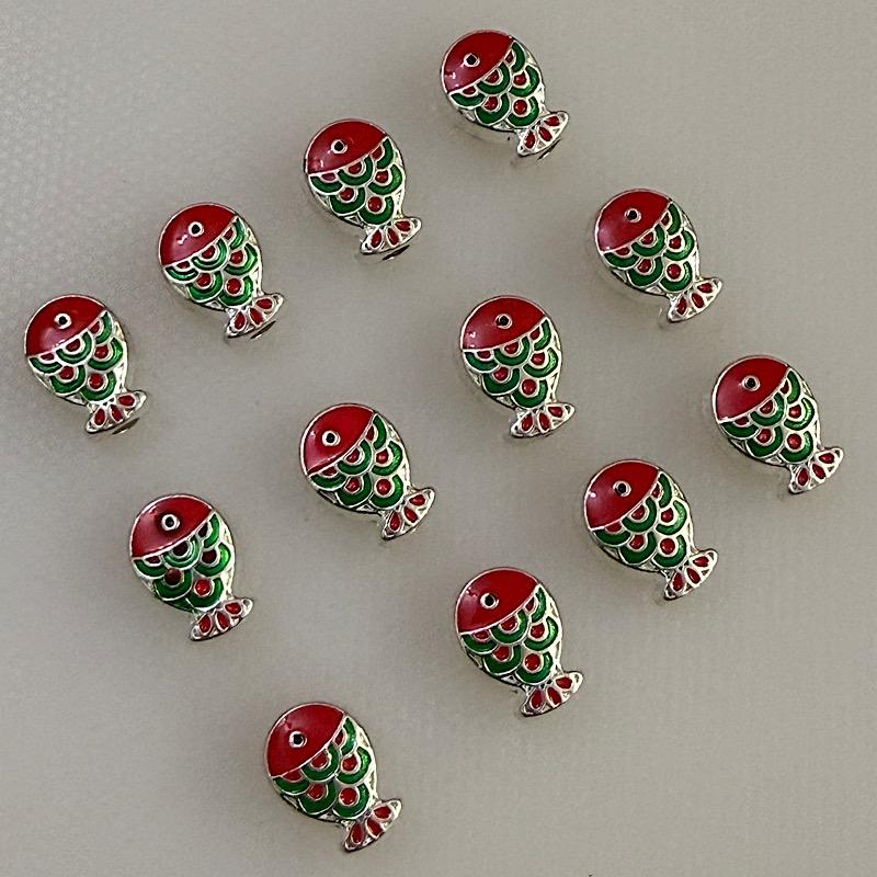 مهره بین کاری ماهی فلزی