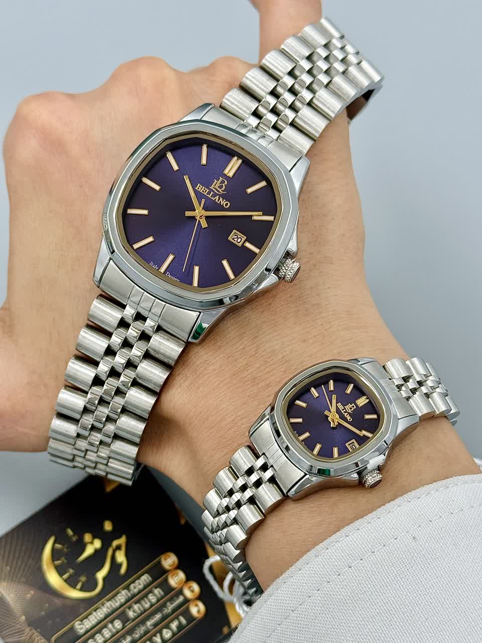 ساعت مچی اورجینال ست بلانو مدل BELLANO 6106G-6106L-2