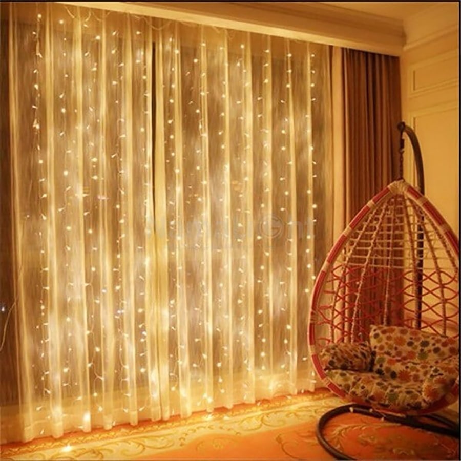 ریسه سوزنی LED پرده ای 3*3