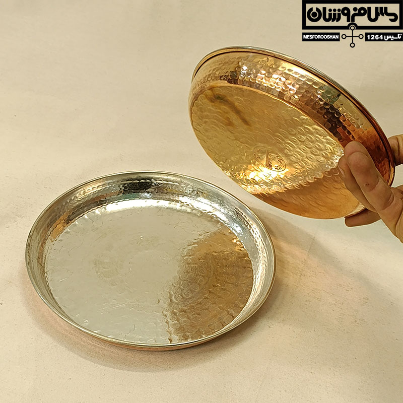 تابه مسی نیمرو سایز 1 مدل پاندا