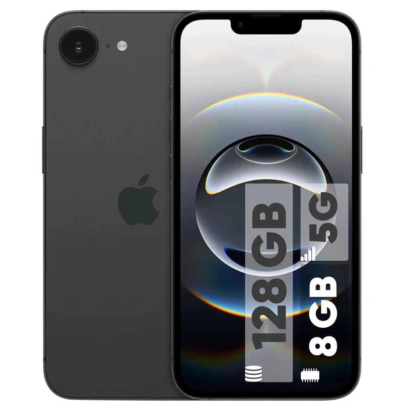 گوشی موبایل اپل مدل iPhone 16e تک سیم کارت ظرفیت 128 گیگابایت و رم 8 گیگابایت