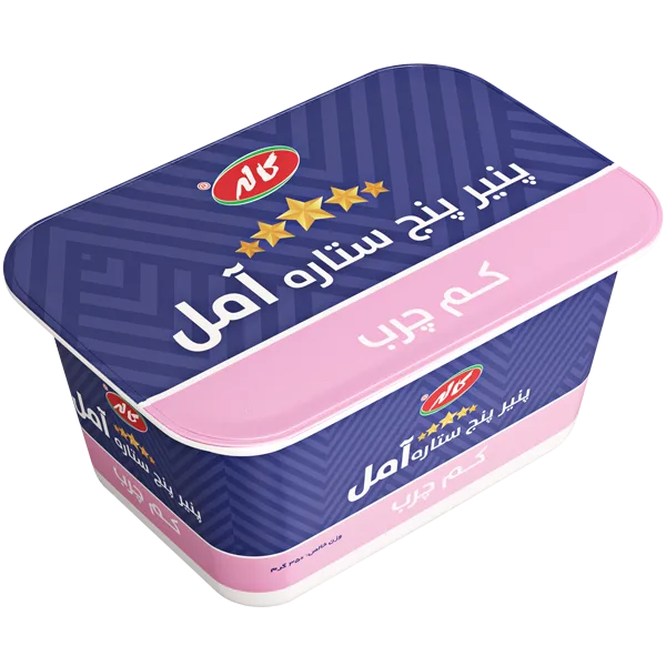 پنير پنج ستاره آمل کم چرب