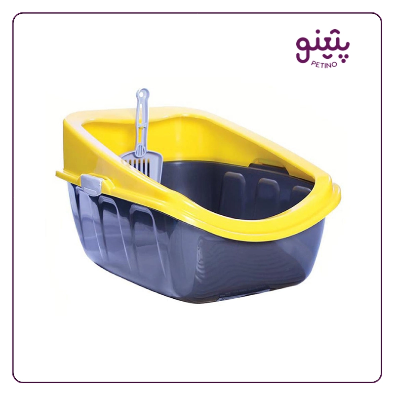 ظرف خاک گربه لبه دار جورح هپی پت