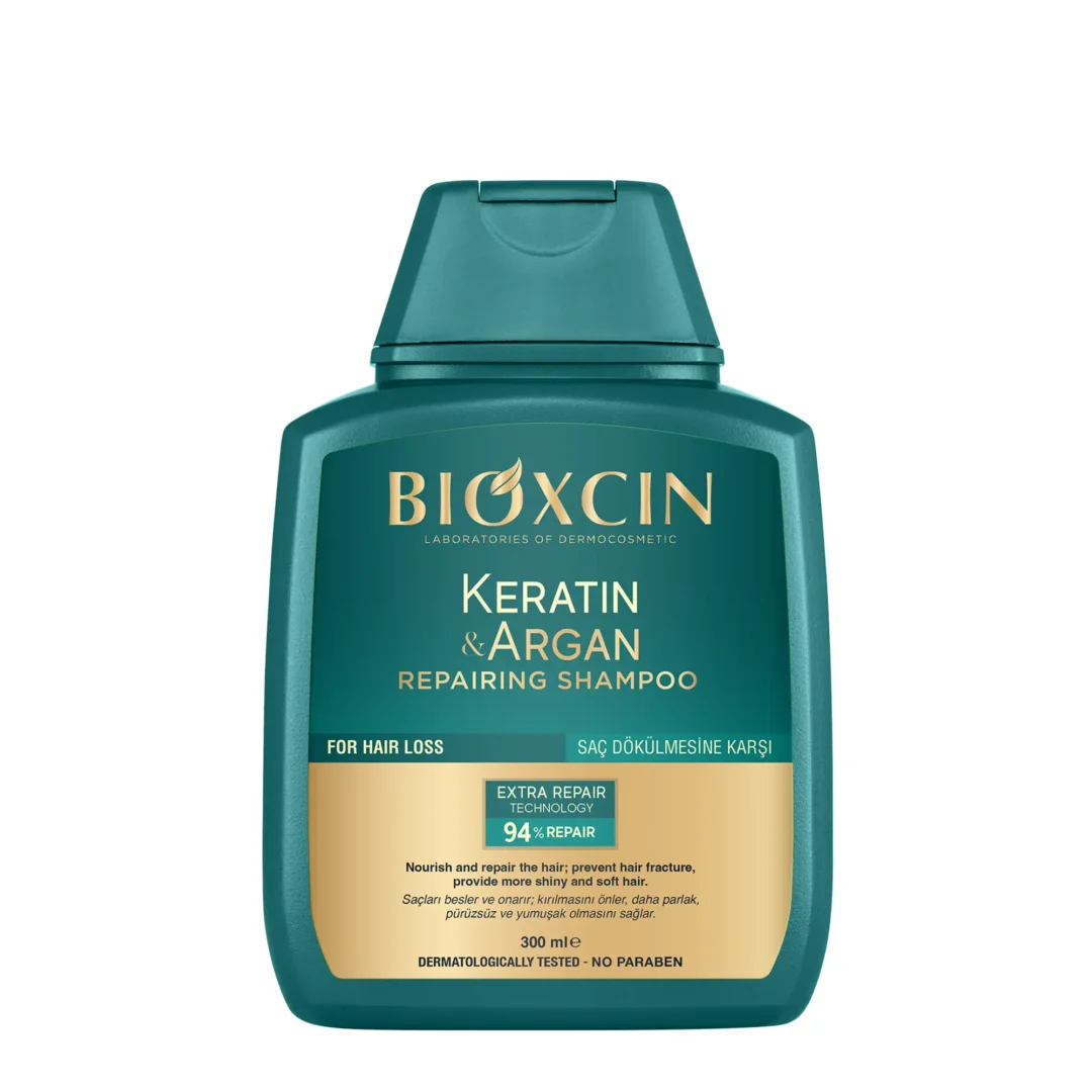 شامپو ترمیم کننده مو حاوی کراتین و آرگان بیوکسین 300ml