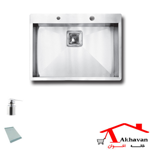 سینک ظرفشویی توکار کد 338 اخوان