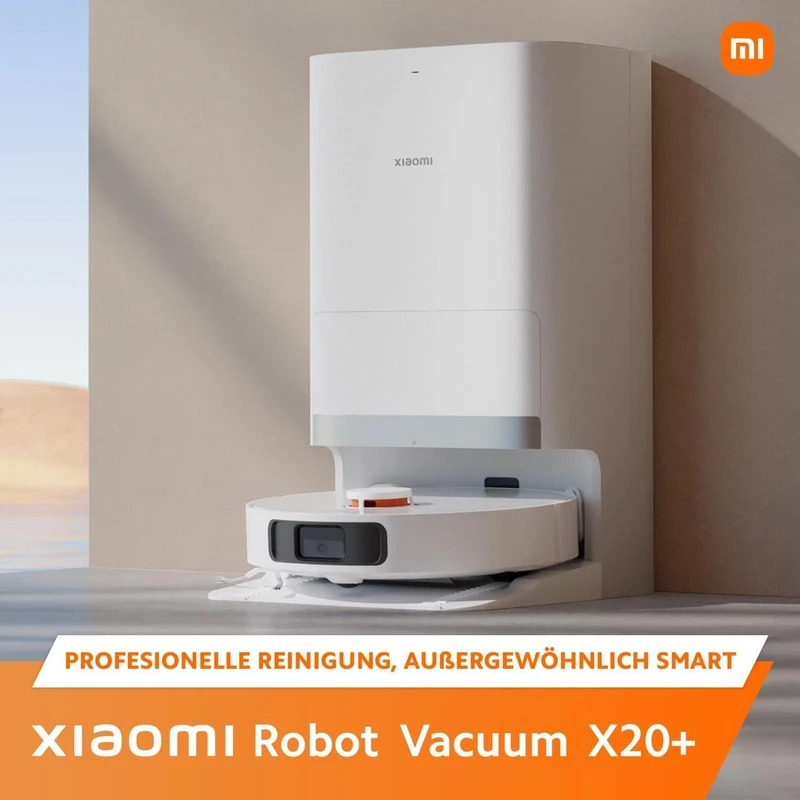 جارو رباتیک شیائومی مدل Robot Vacuum X20 Plus