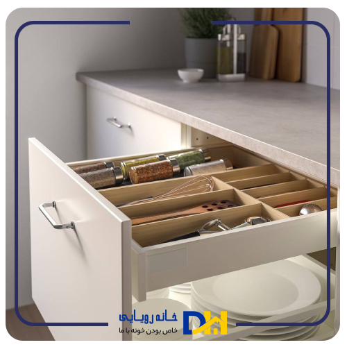 جاقاشق داخل کابینت بامبو ایکیا UPPDATERA