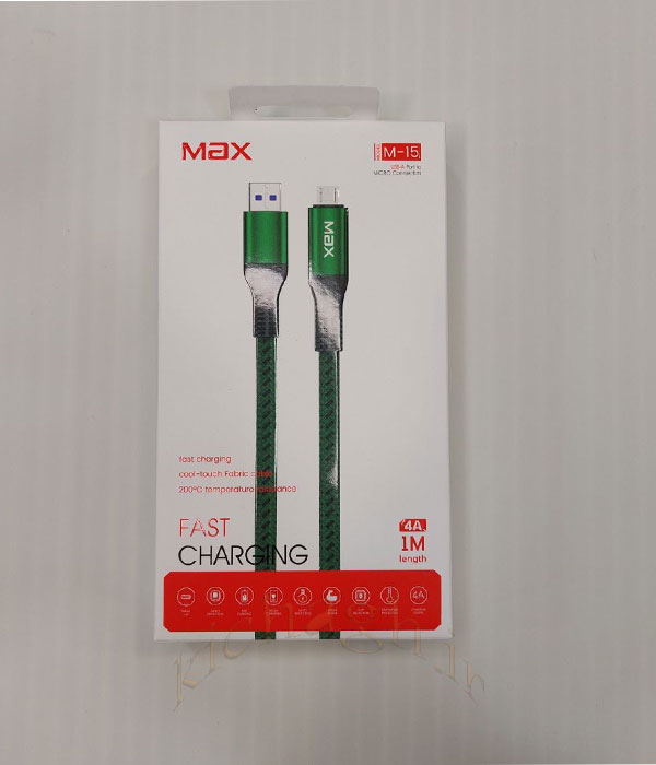 کابل شارژ MAX M-15 MIC