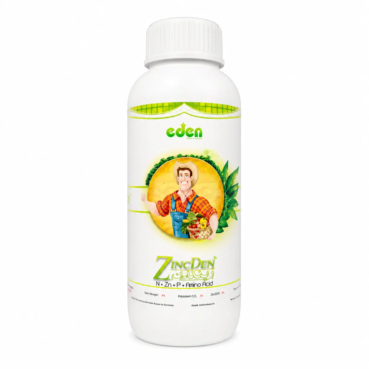 کود مایع روی کلات شده (زینکدن) eden