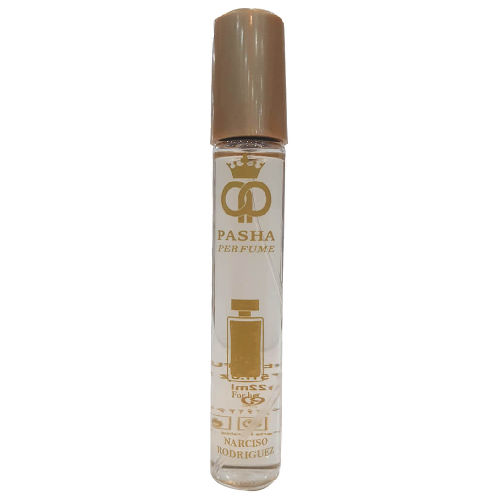 عطر جیبی زنانه پاشا رایحه نارسیسو رودریگز حجم 22 میلی لیتر