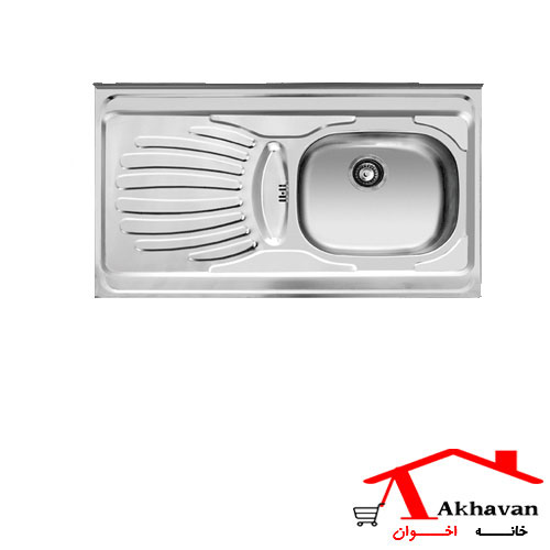 سینک ظرفشویی روکار کد 38 اخوان