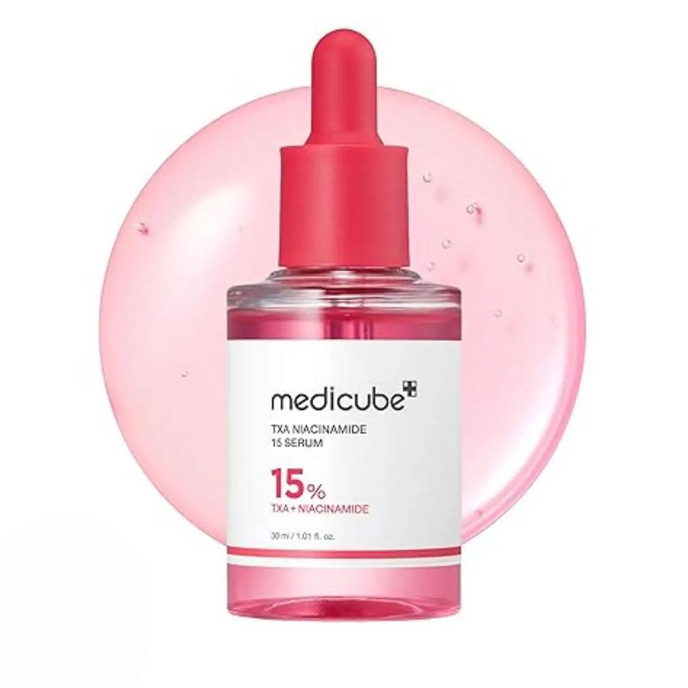 سرم روشنکننده و ضد لک TXA نیاسینامید مدی کیوب 30 میلیلیتر (Medicube TXA+Niacinamide Glow Facial Serum)