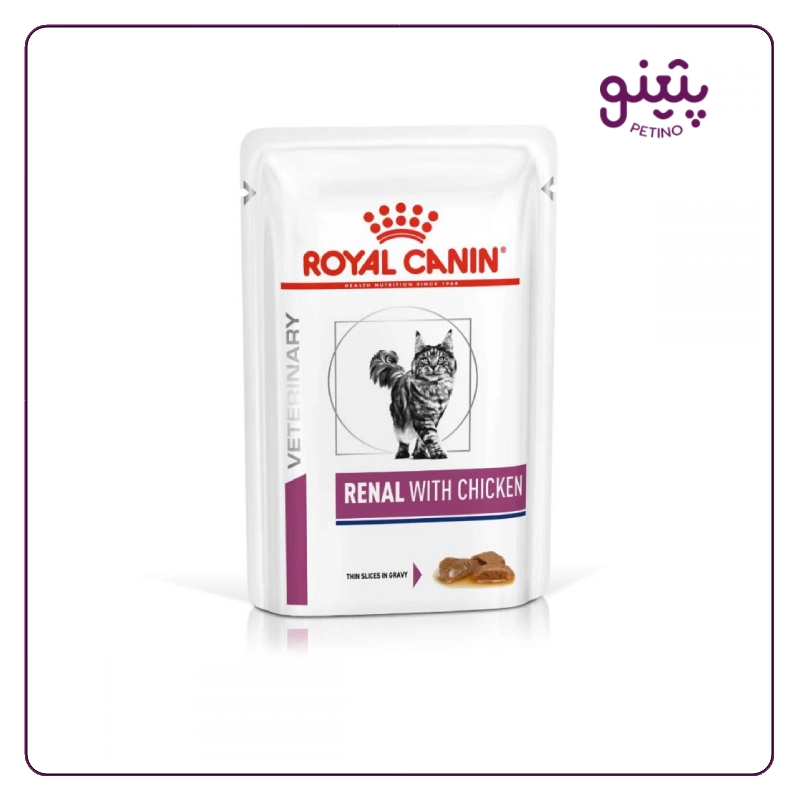 پوچ گربه رنال رویال کنین با طعم مرغ