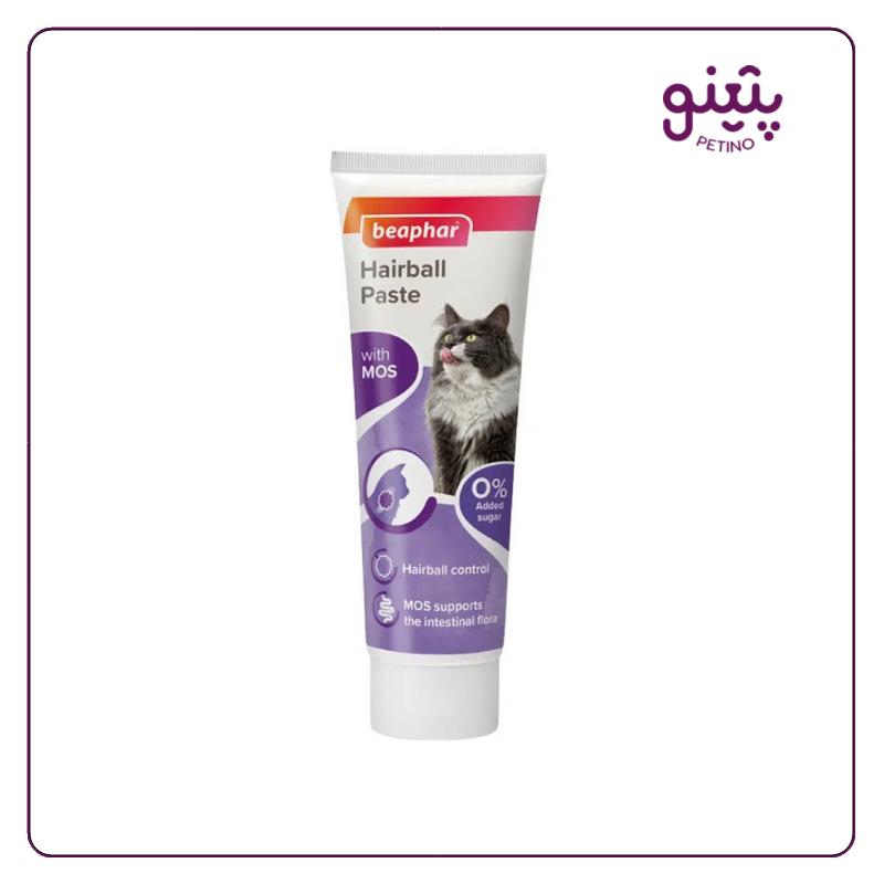 مالت و پروبیوتیک ام.او.اس گربه بیفار؛ beaphar mos+ malt paste