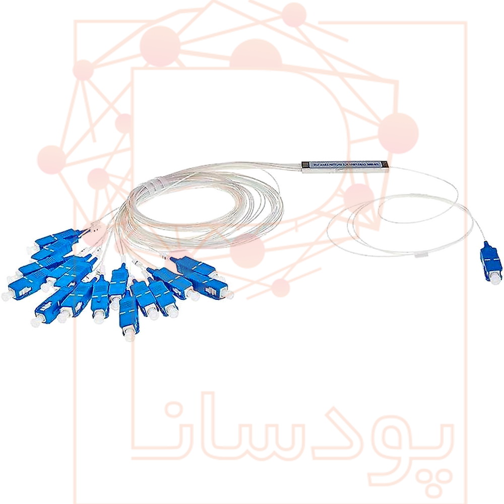 اسپلیتر قلمی فیبر نوری 1 به 16
