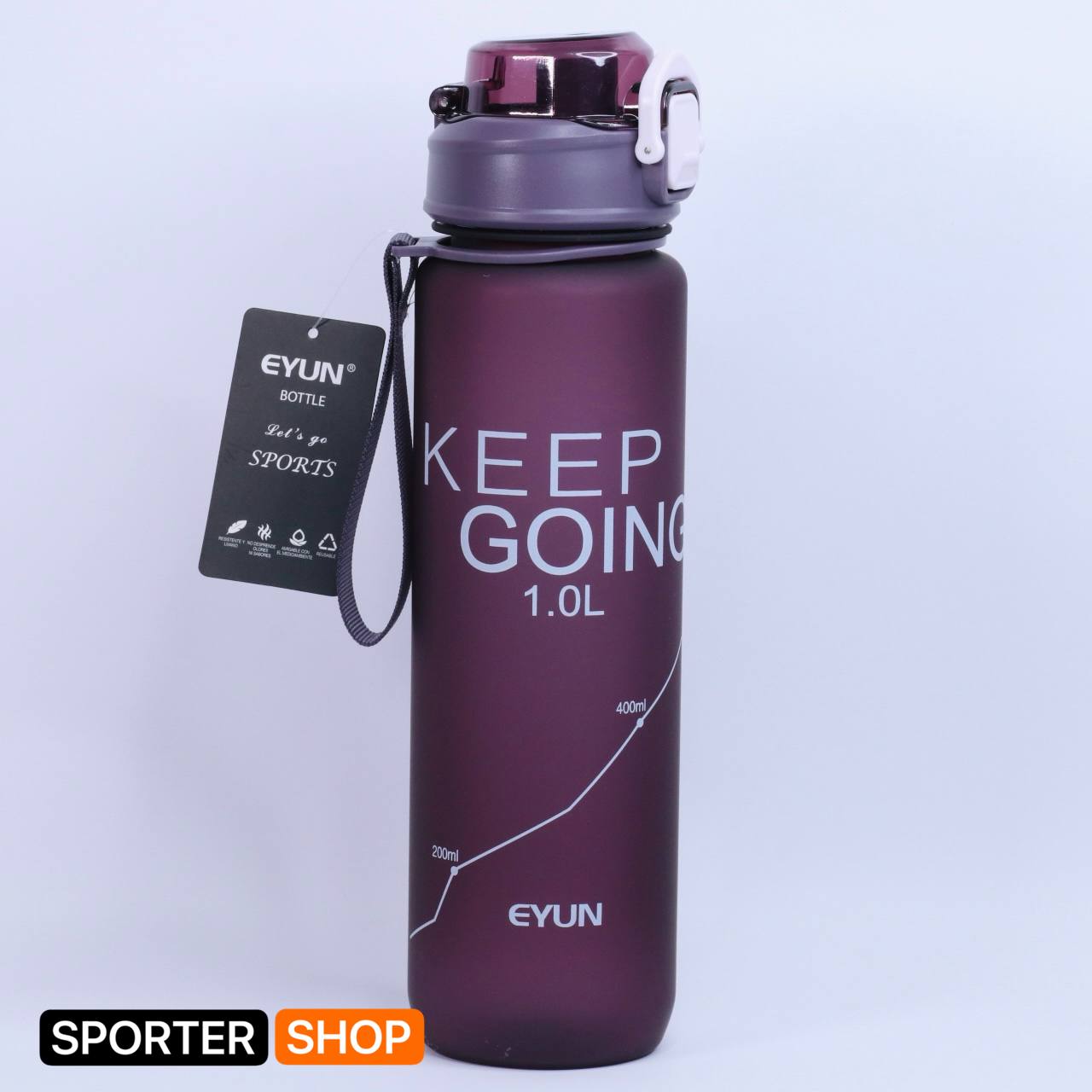 قمقمه ورزشی KEEP GOING کد 432