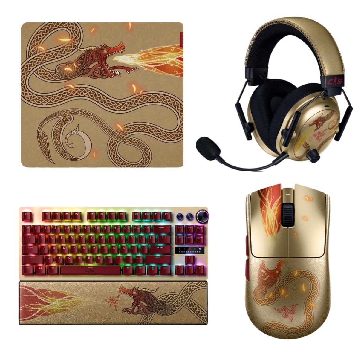 باندل چهار تکه Razer مدل Counter-Strike CS2