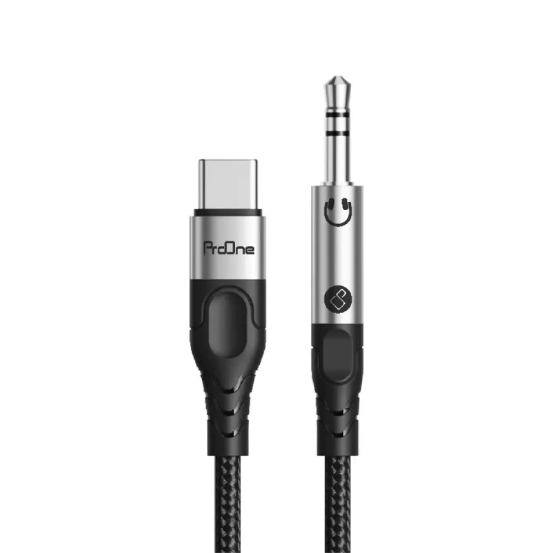 کابل تبدیل USB-C به AUX پرووان مدل PCA49 طول 1 متر (کپی)
