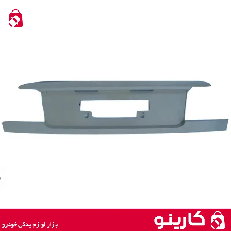 جا پلاک عقب سمند سورن پلاس نقره ای بی نی سی جا پلاک عقب