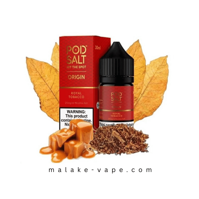 سالت تنباکو کارامل ( رویال ) پادسالت tobacco royal posdalt