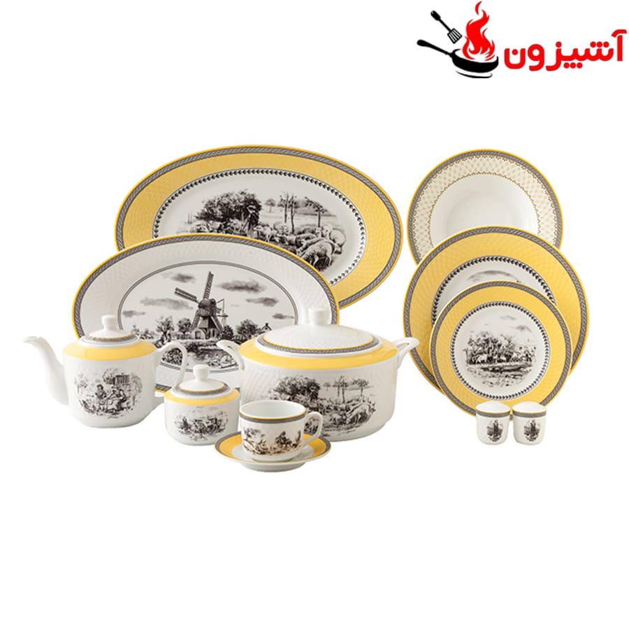 سرویس 102 پارچه 12 نفره طرح رادیانس ویلیج
