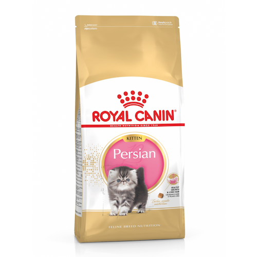 غذای خشک گربه رویال کنین مدل Kitten Persian وزن ۴۰۰ گرم