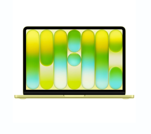 لپ تاپ 13 اینچی اپل مدل MacBook Neo A18 Pro 2026 8GB 256GB رنگ زرد