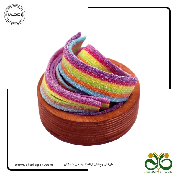 پاستیل ببتو مدل نواری ترش | BEBETO Sour Jelly