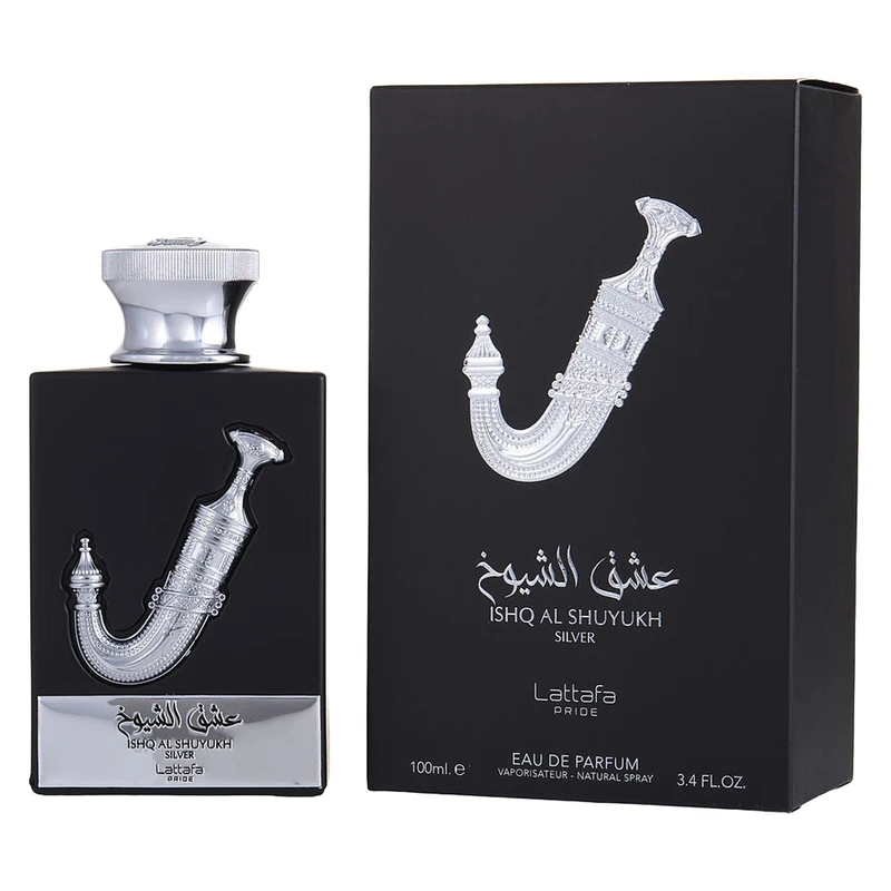 ادوپرفیوم لطافه عشق الشیوخ مدل Silver
