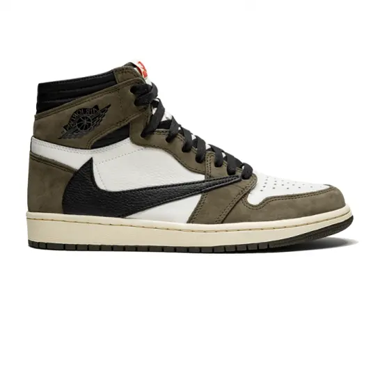کتونی نایک جردن وان تراویس موکا قهوه ای Jordan 1 Travis Mocha