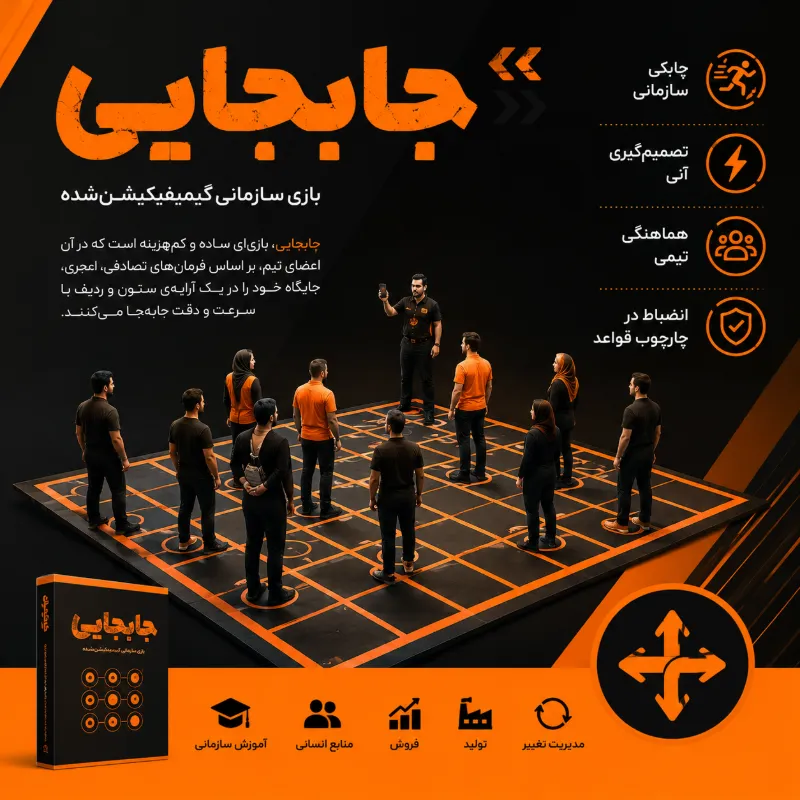 بازی سازمانی جابجایی