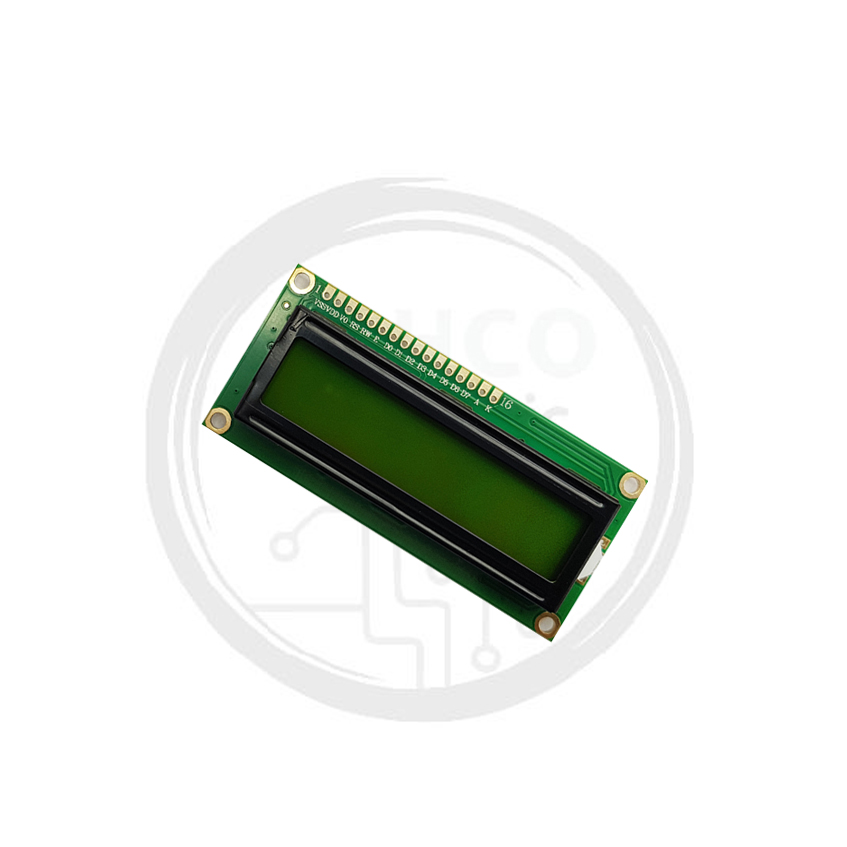 LCD 2*16 GREEN