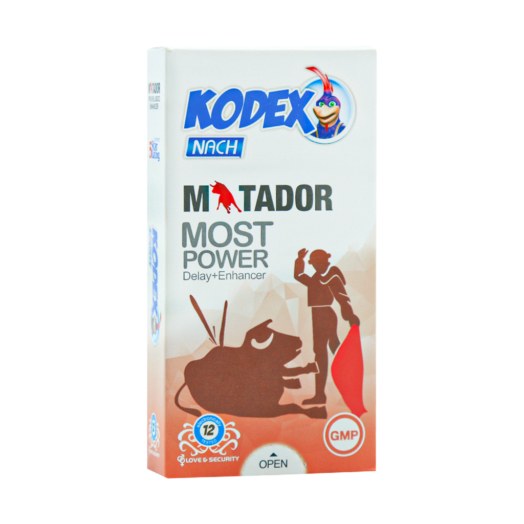 کاندوم تقویت کننده و تاخیری کدکس مدل Matador