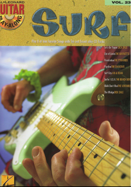 Guitar Play-Along Volume 23 – Surf