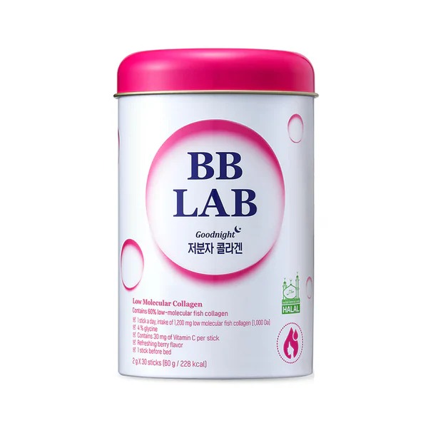 پودر کلاژن ریز مولکول گود نایت بی بی لب (صورتی) BB LAB Good Night Low Molecular Collagen
