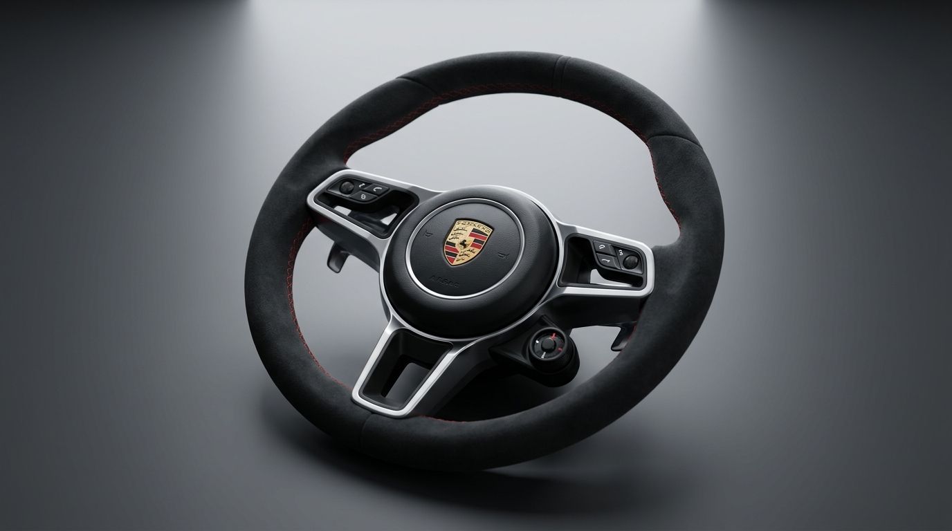 غربیلک فرمان پورشه / Porsche Steering Wheel