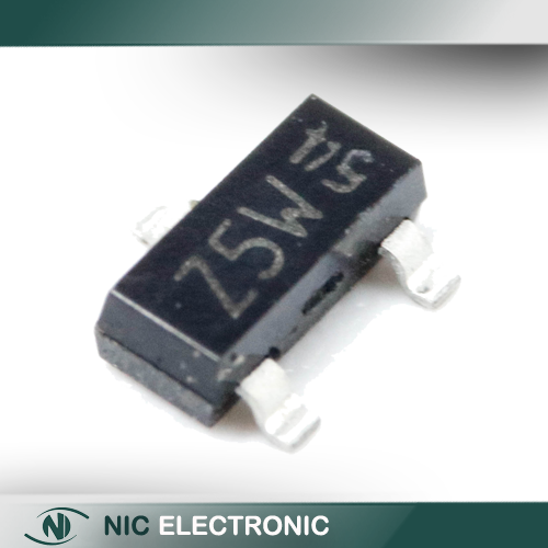 دیود زنر ZENER 6.8V-SOT-23 (BZX84-C6V8)