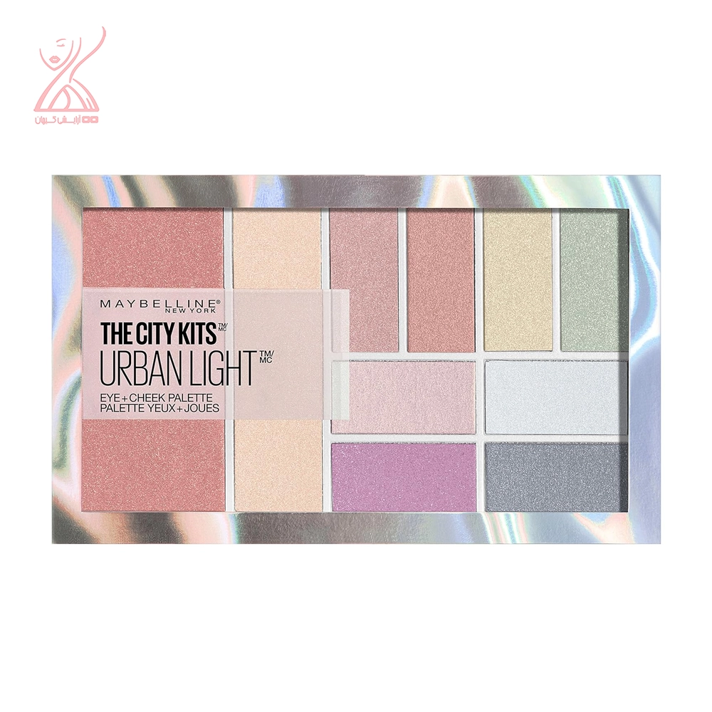 پالت سایه چشم میبلین مدل Maybelline Urban Light