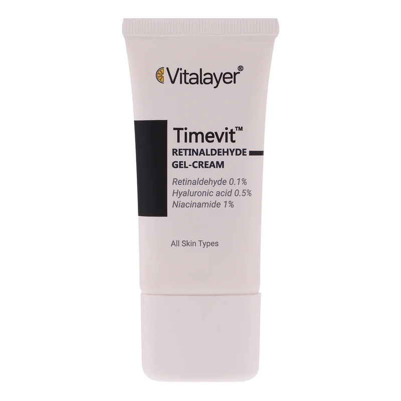 کرم ضد چروک ویتالیر مدل Timevit مناسب انواع پوست حجم 30 میلی لیتر